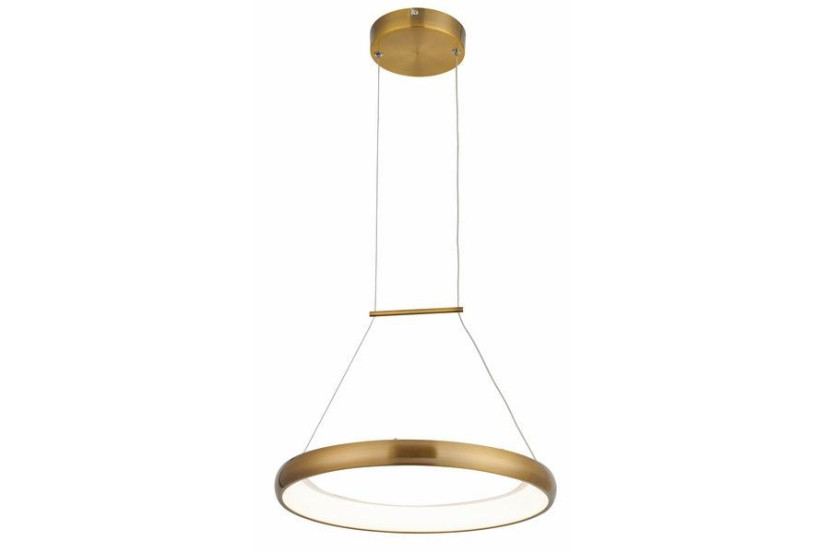Lampa wisząca Thea ciemny złoty LED 1x24W Neutralna biel 1920lm Reality 847912