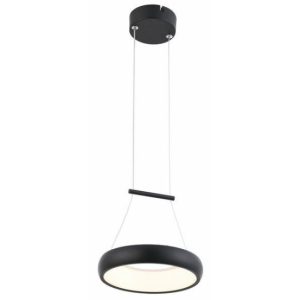 Lampa wisząca Thea czarna LED 1x12W Neutralna biel 960lm Reality 846223 Lampa wisząca Thea czarna LED 1x12W Neutralna biel 960lm Reality 846223