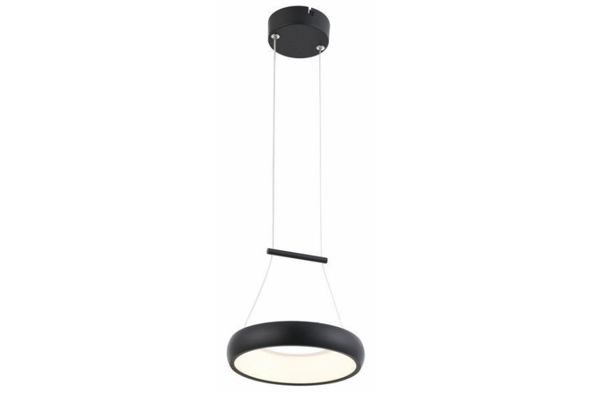 Lampa wisząca Thea czarna LED 1x12W Neutralna biel 960lm Reality 846223