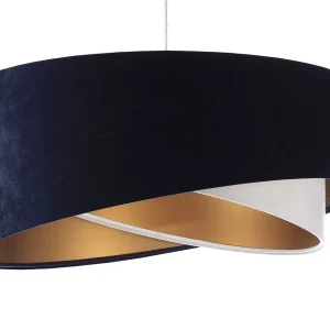 Lampa wisząca THUNDERCLOUD WHITE granatowa/złota 391149 Lampa wisząca THUNDERCLOUD WHITE granatowa/złota 391149