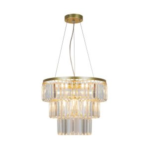 Lampa wisząca TIFANNY P17127-4-1GD Zuma Line 648396