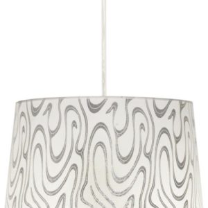 Lampa wisząca TIGER 40 1x60w e27 biało-srebrny 796814