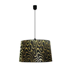 Lampa wisząca TIGER 40 1x60w e27 czarno-złoty 796810