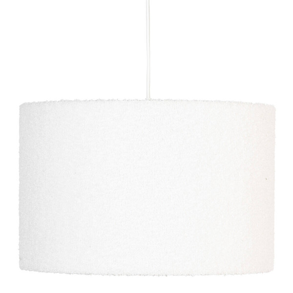 Lampa wisząca TINA, abażur bouclé, Ø 37 cm 649216