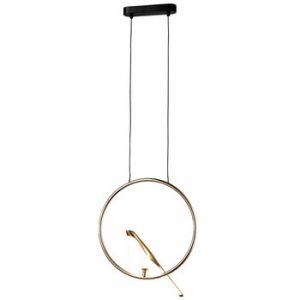 Lampa wisząca TIT LED złota 35 cm 192913