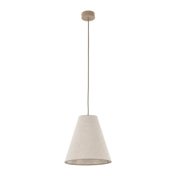 Lampa Wisząca Tk Lighting Conea Sabia 1xE27 Beżowa 849295