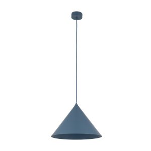 Lampa wisząca TK Lighting Cono L stożek metalowy granatowy 1Xe27 -1szt. 961581 Lampa wisząca TK Lighting Cono L stożek metalowy granatowy 1Xe27 -1szt. 961581