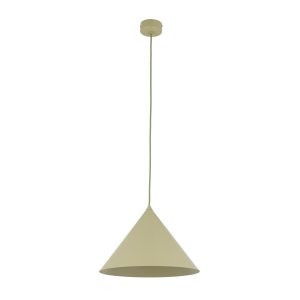 Lampa wisząca TK Lighting Cono L stożek metalowy pistacjowy 1Xe27 -1szt. 961576 Lampa wisząca TK Lighting Cono L stożek metalowy pistacjowy 1Xe27 -1szt. 961576