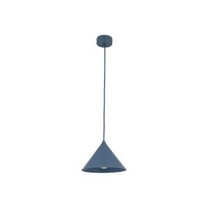 Lampa wisząca TK Lighting Cono S stożek metalowy granatowy 1Xe27 961585 Lampa wisząca TK Lighting Cono S stożek metalowy granatowy 1Xe27 961585