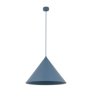 Lampa wisząca TK Lighting Cono XL stożek metalowy granatowy 1Xe27 -1szt. 961584 Lampa wisząca TK Lighting Cono XL stożek metalowy granatowy 1Xe27 -1szt. 961584