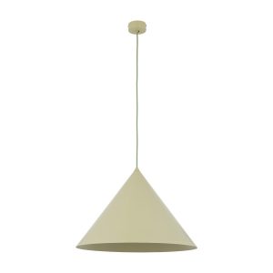 Lampa wisząca TK Lighting Cono XL stożek metalowy pistacjowy 1Xe27 -1szt. 961600 Lampa wisząca TK Lighting Cono XL stożek metalowy pistacjowy 1Xe27 -1szt. 961600