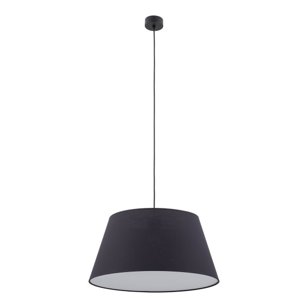 Lampa Wisząca Tk Lighting Formo Czarna 1Xe27 Trapez Abażur 964109