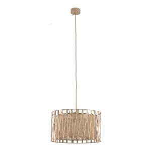 Lampa Wisząca Tk Lighting Harmony Sabia Beżowa Pleciony Lniany Abażur 979119 Lampa Wisząca Tk Lighting Harmony Sabia Beżowa Pleciony Lniany Abażur 979119