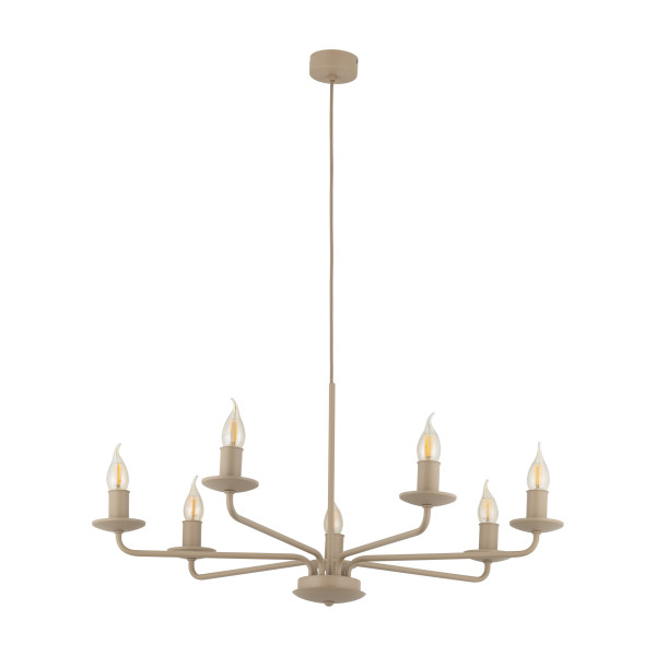 Lampa Wisząca Tk Lighting Limal Sabia Klasyczna Świecznikowa 7Xe14 1002655