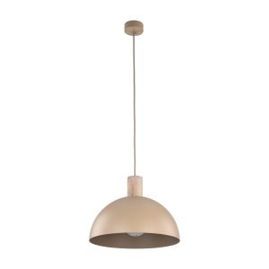 Lampa Wisząca Tk Lighting Oslo Sabia Beżowy Klosz Metalowy 1Xe27 961217 Lampa Wisząca Tk Lighting Oslo Sabia Beżowy Klosz Metalowy 1Xe27 961217