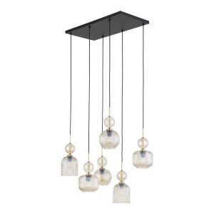 Lampa Wisząca Tk Lighting Sophia Koniakowa Biała 6Xe14 Ryflowane Klosze 994272 Lampa Wisząca Tk Lighting Sophia Koniakowa Biała 6Xe14 Ryflowane Klosze 994272