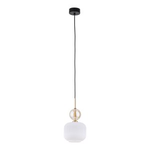 Lampa Wisząca Tk Lighting Sophia Koniakowa Kulka Biały Ryflowany Klosz 994291 Lampa Wisząca Tk Lighting Sophia Koniakowa Kulka Biały Ryflowany Klosz 994291