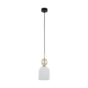 Lampa Wisząca Tk Lighting Sophia Koniakowa Kulka Biały Ryflowany Klosz 994284 Lampa Wisząca Tk Lighting Sophia Koniakowa Kulka Biały Ryflowany Klosz 994284