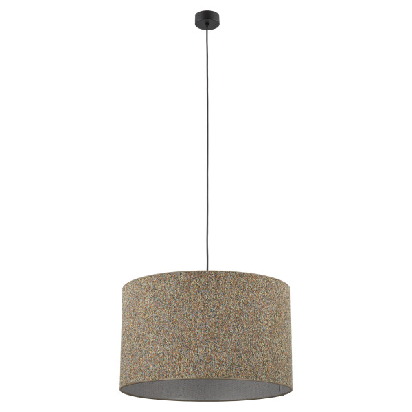 Lampa Wisząca Tk Lighting Vellum Czarna Multicolor Melanż 1Xe27 964115