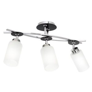 Lampa wisząca Tokio chromowana biała-czarna 3xE27x15W IP20 Luminex 1030270 Lampa wisząca Tokio chromowana biała-czarna 3xE27x15W IP20 Luminex 1030270