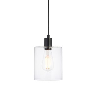 Lampa wisząca TOLEDO czarna matowa 1xE27x20W wym:150x15x15cm IP20 Endon 1026948 Lampa wisząca TOLEDO czarna matowa 1xE27x20W wym:150x15x15cm IP20 Endon 1026948