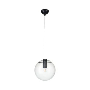 Lampa wisząca TONDA czarna 25 cm 1066000 Lampa wisząca TONDA czarna 25 cm 1066000