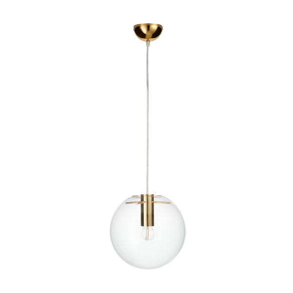 Lampa wisząca TONDA złota 25 cm 1065985