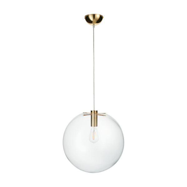 Lampa wisząca TONDA złota 40 cm 749435