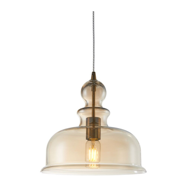 Lampa wisząca TONE brązowo-bursztynowy 1xE27x60W IP20 Maytoni 989297