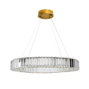 Lampa Wisząca TORES 600 Żyrandol Kryształowy LED Pierścień Glamour 60 cm 990144 Lampa Wisząca TORES 600 Żyrandol Kryształowy LED Pierścień Glamour 60 cm 990144