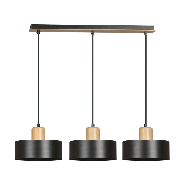 Lampa Wisząca Torin 3 Black 751179