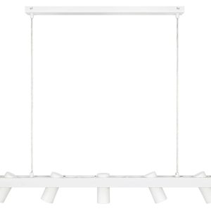 Lampa wisząca Torino 5-punktowa metalowa biała 54845 Lampa wisząca Torino 5-punktowa metalowa biała 54845