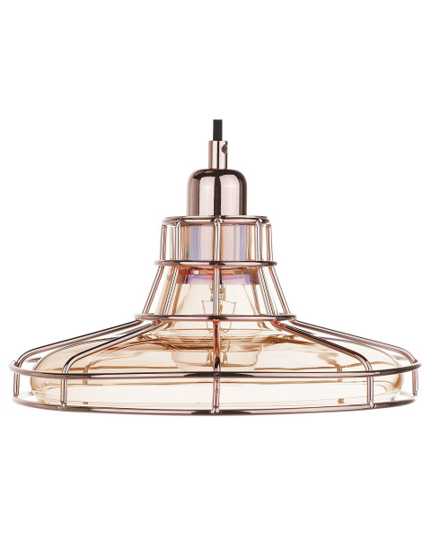 Lampa wisząca TORRE Szkło Miedziany 60837