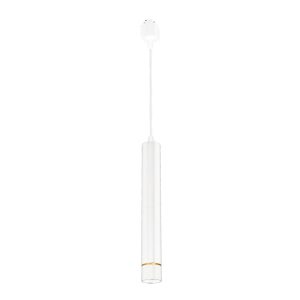 Lampa wisząca TRACK biało-złota LED 1x3W Neutralna biel 240lm Milagro 860023 Lampa wisząca TRACK biało-złota LED 1x3W Neutralna biel 240lm Milagro 860023