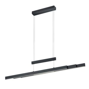 Lampa wisząca TRAJAN czarno-biała LED 3x45W Odcienie bieli 5300lm Trio 836099 Lampa wisząca TRAJAN czarno-biała LED 3x45W Odcienie bieli 5300lm Trio 836099
