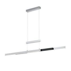 Lampa wisząca TRAJAN szaro-biała LED 1x45W Odcienie bieli 5300lm Trio 835906 Lampa wisząca TRAJAN szaro-biała LED 1x45W Odcienie bieli 5300lm Trio 835906