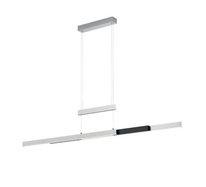 Lampa wisząca TRAJAN szaro-biała LED 1x45W Odcienie bieli 5300lm Trio 835906