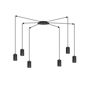 Lampa Wisząca Traker 6 Bl/Black 769678