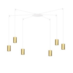 Lampa Wisząca Traker 6 Wh/Gold 769693