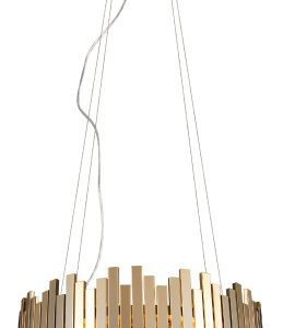 Lampa wisząca TREND złota 8xE14x40W wym:150x45x45cm IP20 Maxlight 1027266 Lampa wisząca TREND złota 8xE14x40W wym:150x45x45cm IP20 Maxlight 1027266