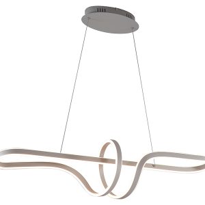 Lampa wisząca Trevance LED 100 cm ze ściemniaczem szara 595508 Lampa wisząca Trevance LED 100 cm ze ściemniaczem szara 595508