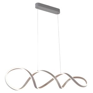 Lampa wisząca Trevance LED 90 cm ze ściemniaczem szara 595507 Lampa wisząca Trevance LED 90 cm ze ściemniaczem szara 595507