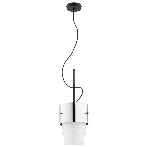 Lampa wisząca TRI-STAR potrójny klosz czarna 1xE27x15W IP20 Alfa 1022998