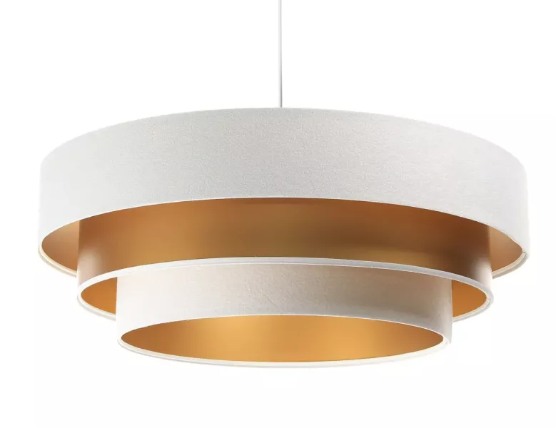 Lampa wisząca TRIO MIX biała/złota 391678