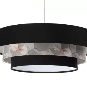 Lampa wisząca TRIO MIX czarna/wielokolorowa 391137