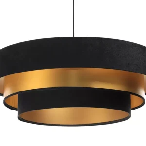 Lampa wisząca TRIO MIX czarna/złota 391460
