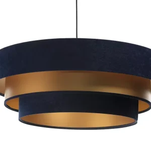 Lampa wisząca TRIO MIX granatowa/złota 391511 Lampa wisząca TRIO MIX granatowa/złota 391511