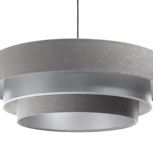 Lampa wisząca TRIO MIX szara/srebrna 392189 Lampa wisząca TRIO MIX szara/srebrna 392189