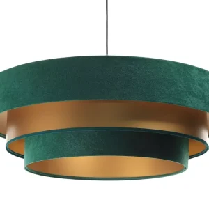 Lampa wisząca TRIO MIX zielona/złota 392190 Lampa wisząca TRIO MIX zielona/złota 392190