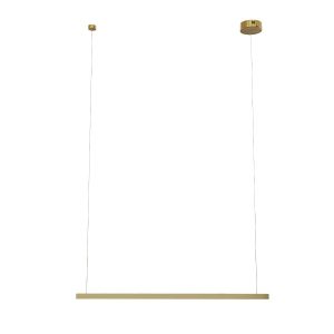 Lampa wisząca TRIO złoty szczotkowany LED 1x12W Ciepła biel 733lm Maxlight 845925 Lampa wisząca TRIO złoty szczotkowany LED 1x12W Ciepła biel 733lm Maxlight 845925